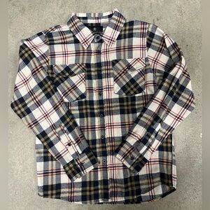 Shouthouse Boys Plaid Long-Sleeve Button-up